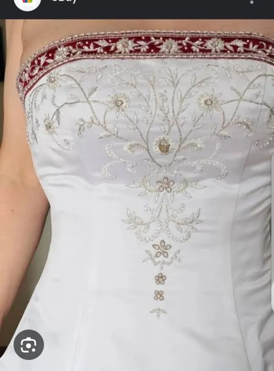 Vestido de noiva estilista inglês Alfredo angelo