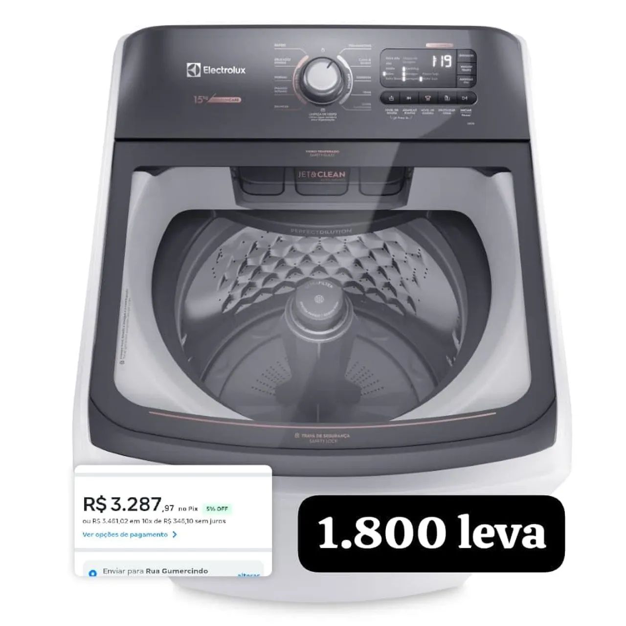 Máquina Electrolux 