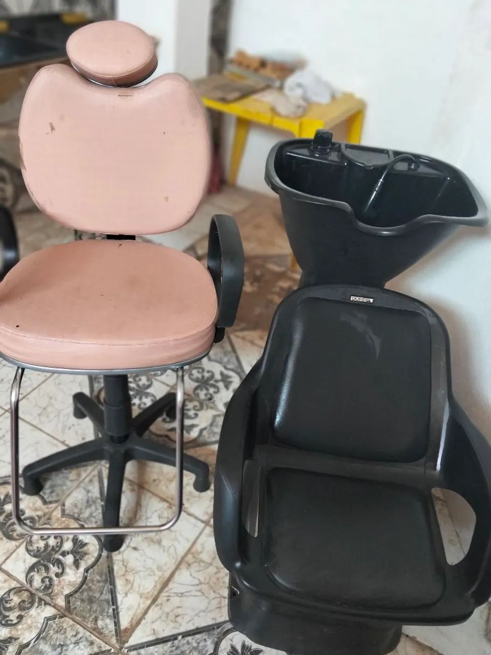 Vendo lavatório e cadeira cabeleireiro em ótimo estado  - Foto 4