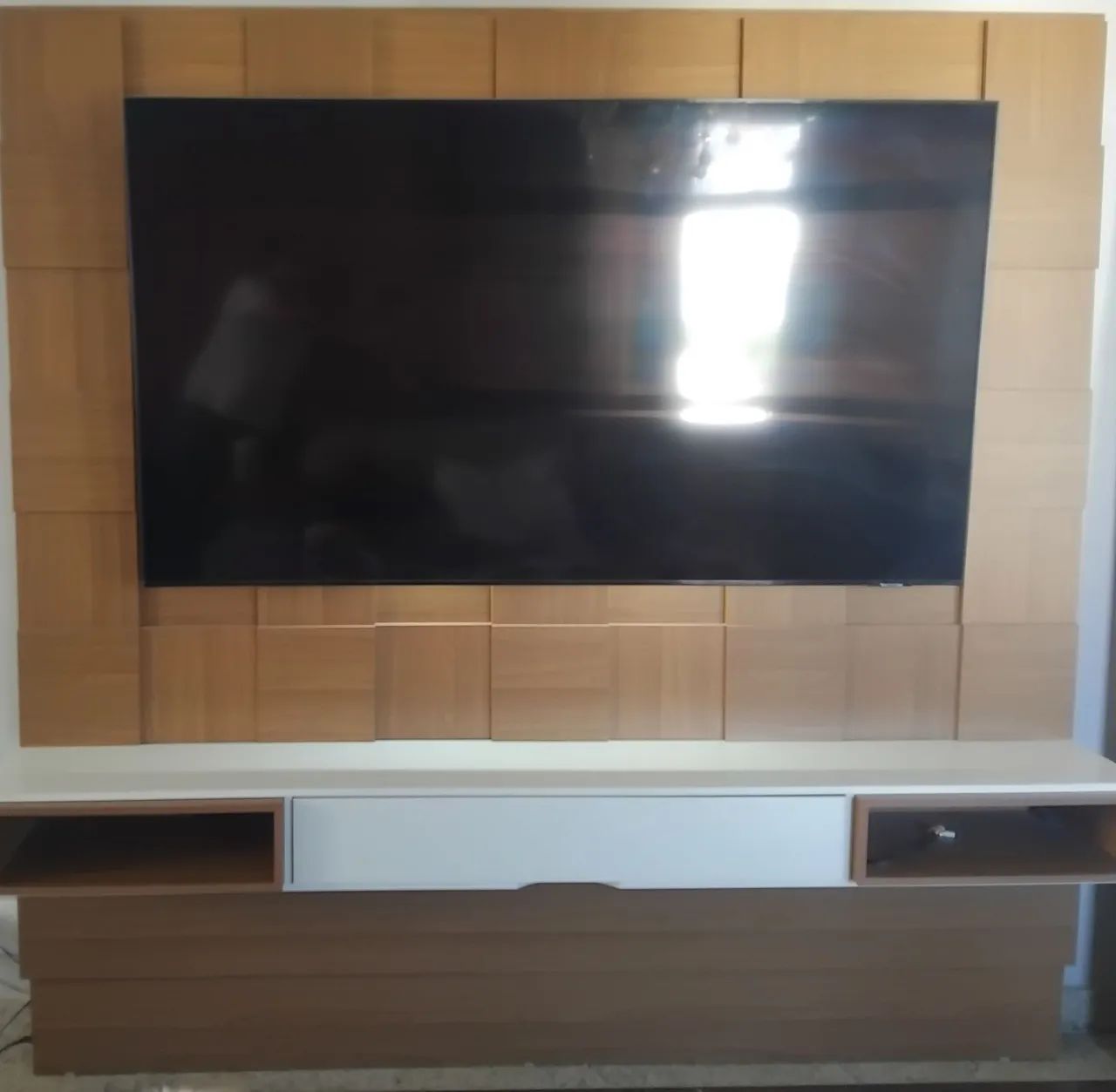 Painel tv com rack - Foto 3