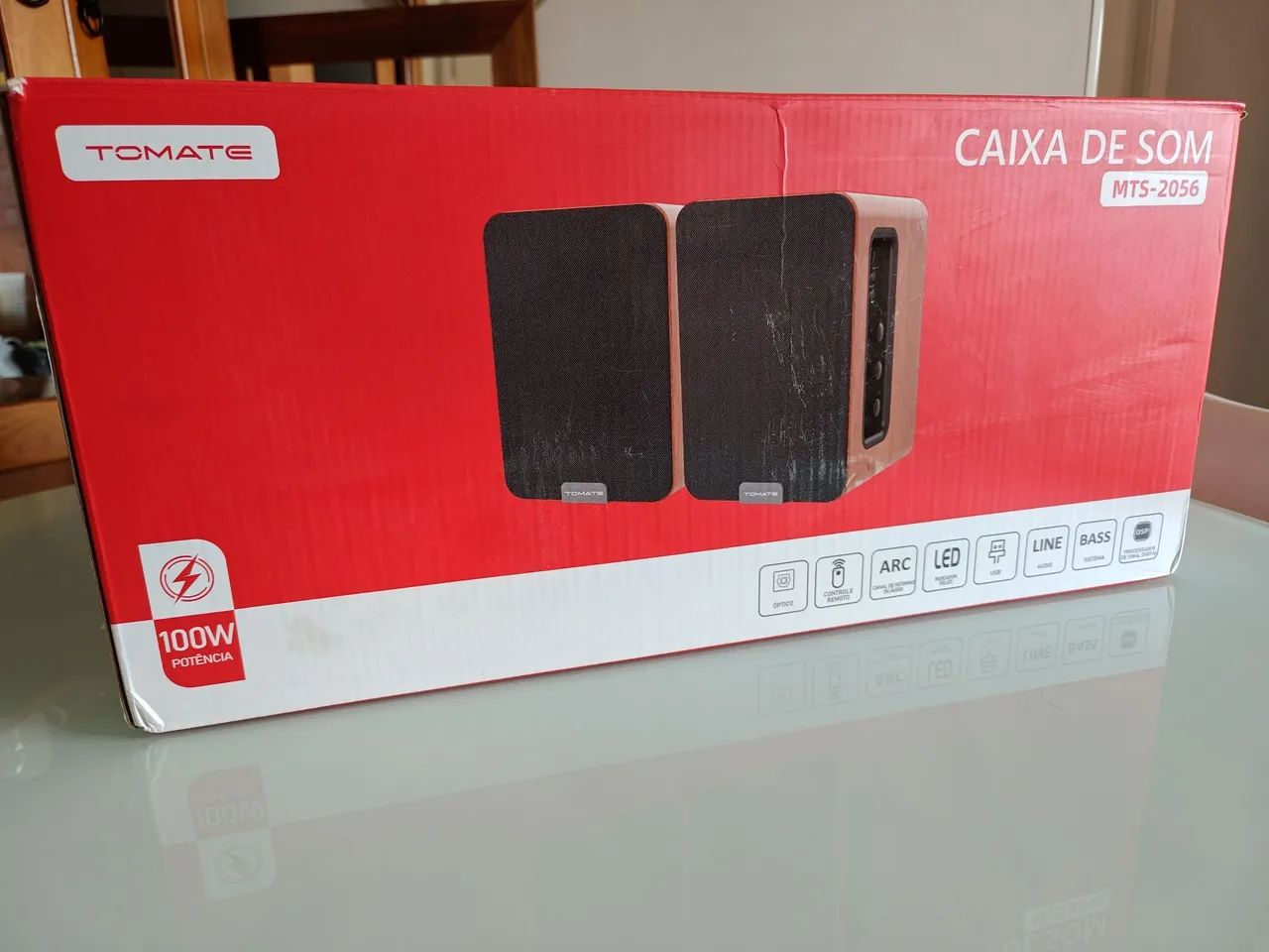 Caixa de som Tomate MTS-2056 100W (Novo) - Foto 2
