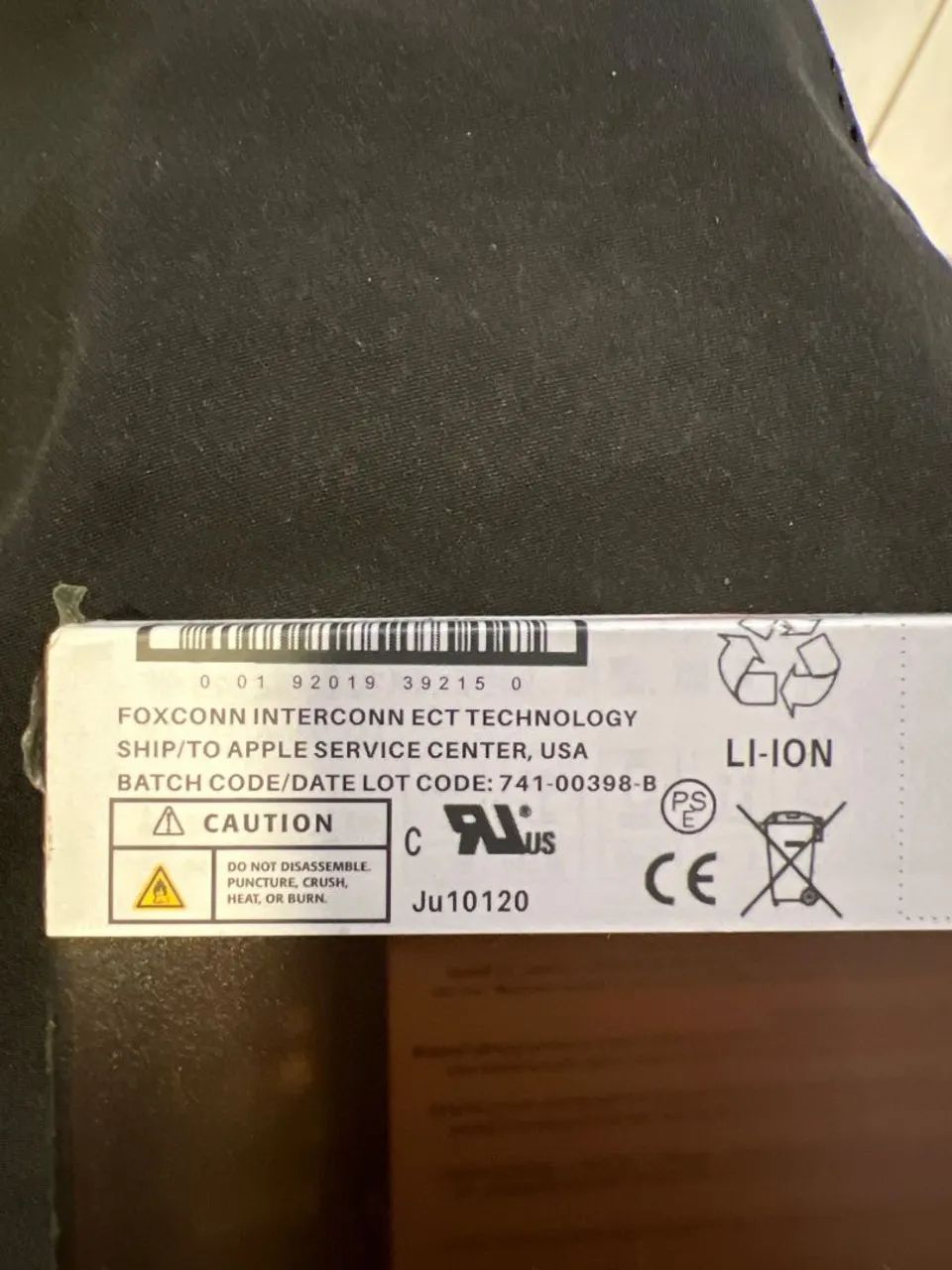 Bateria Foxconn para iPhone XS Max - Nova - Foto 3