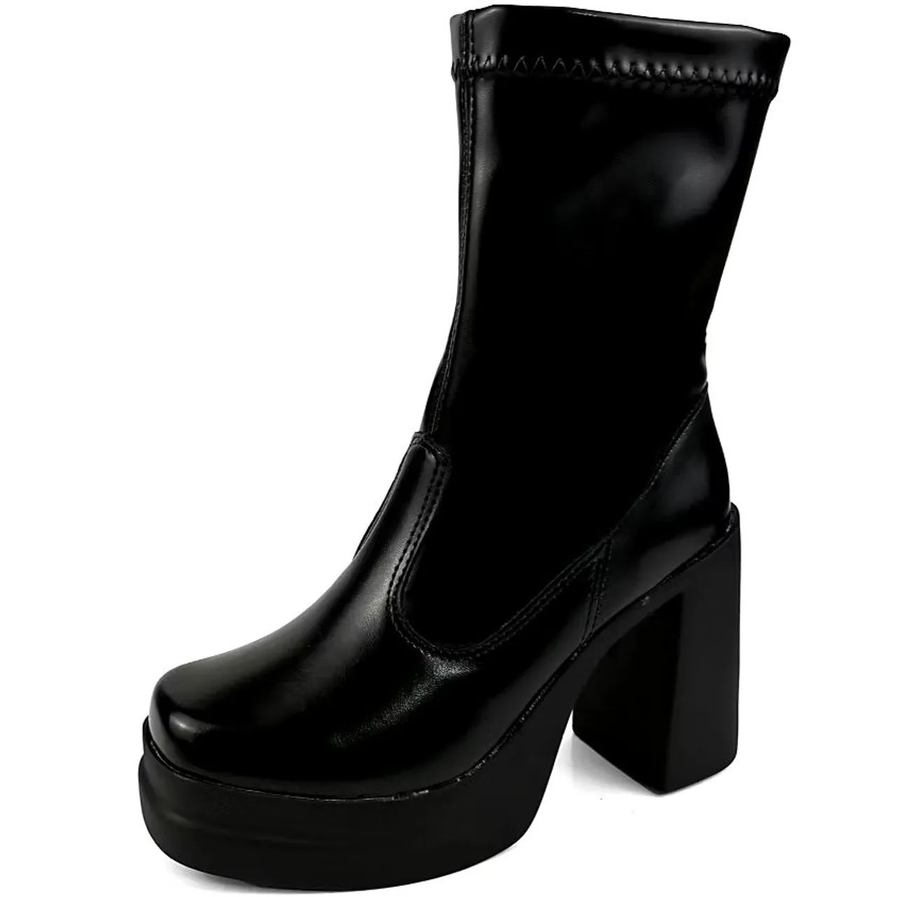 BOTA PRETA SEMI NOVA - Foto 2