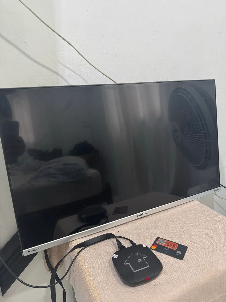 Smart tv Britânia Roku 32 polegadas  - Foto 4