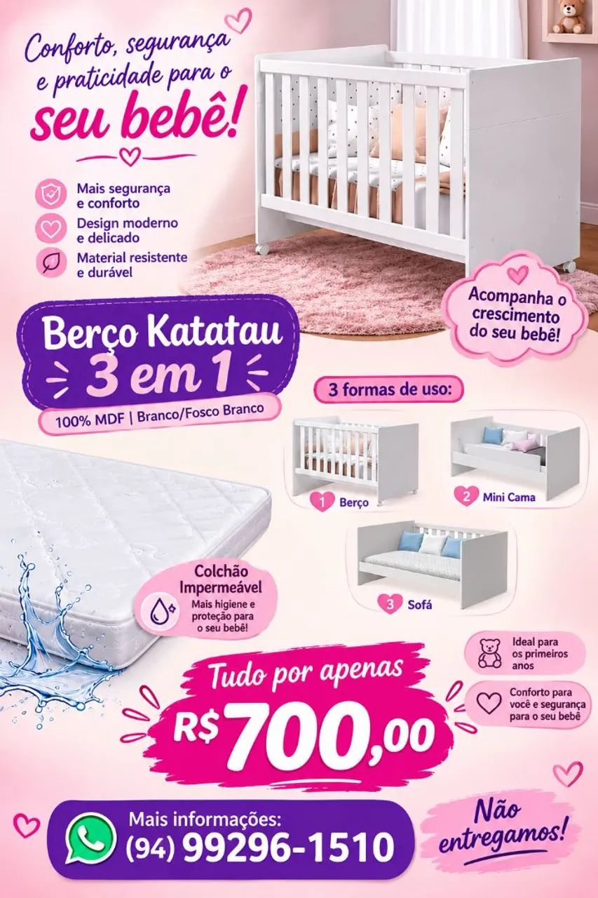 Vende berço 