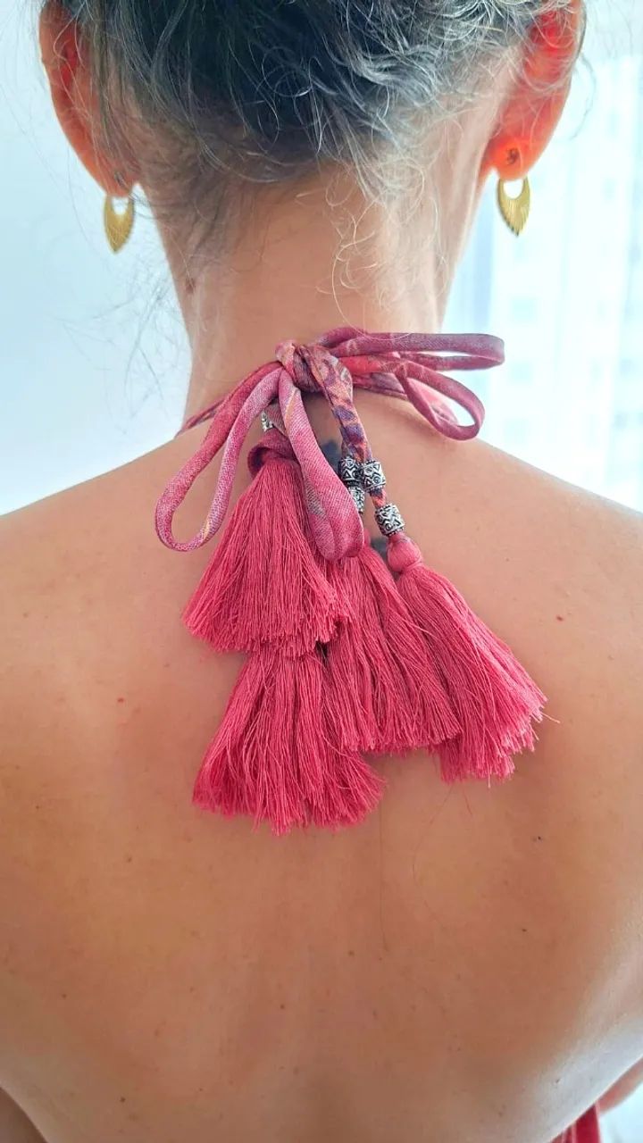 Vestido indiano rosa  - Foto 4