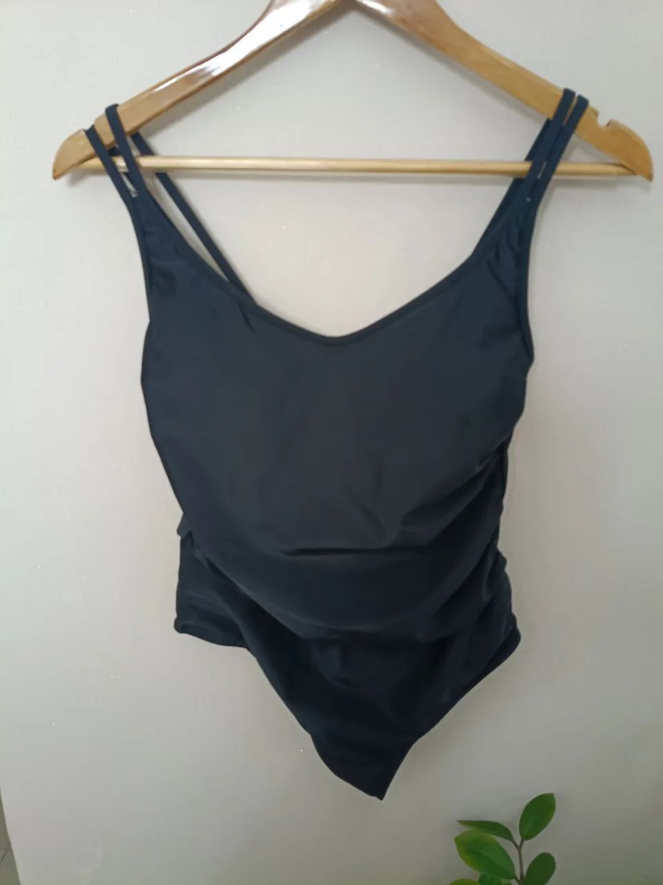 Maiô preto NOVO  Tam M com bojo fixo - Foto 5