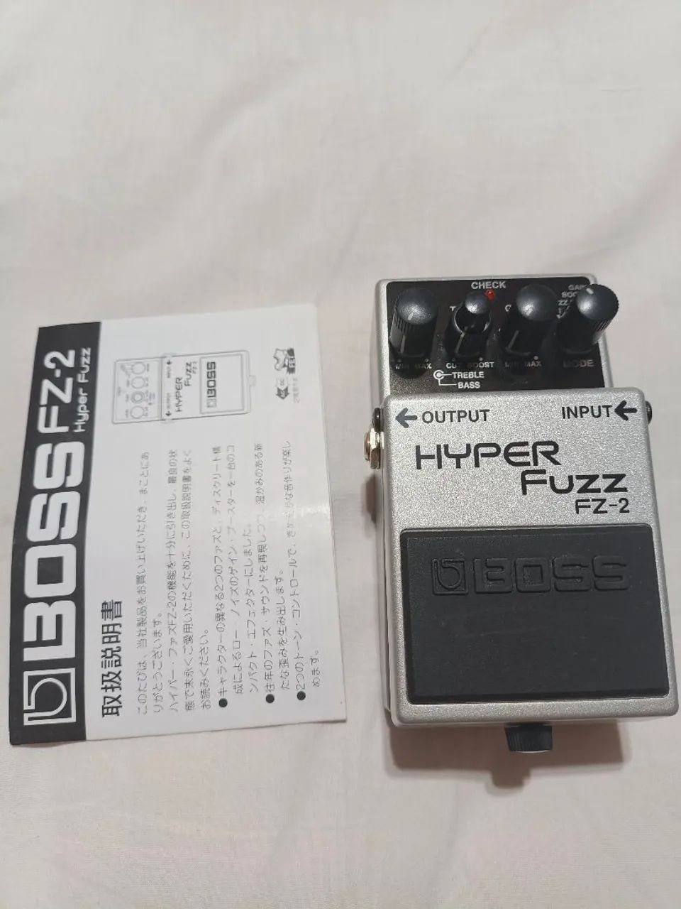 Pedal Boss Hyper Fuzz raridade!!!!!!!