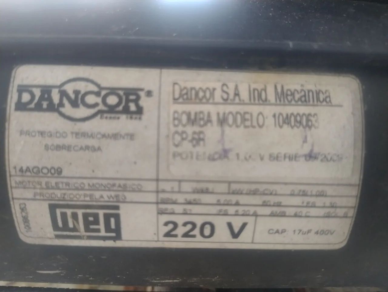 BOMBA D'ÁGUA 220V - Foto 5