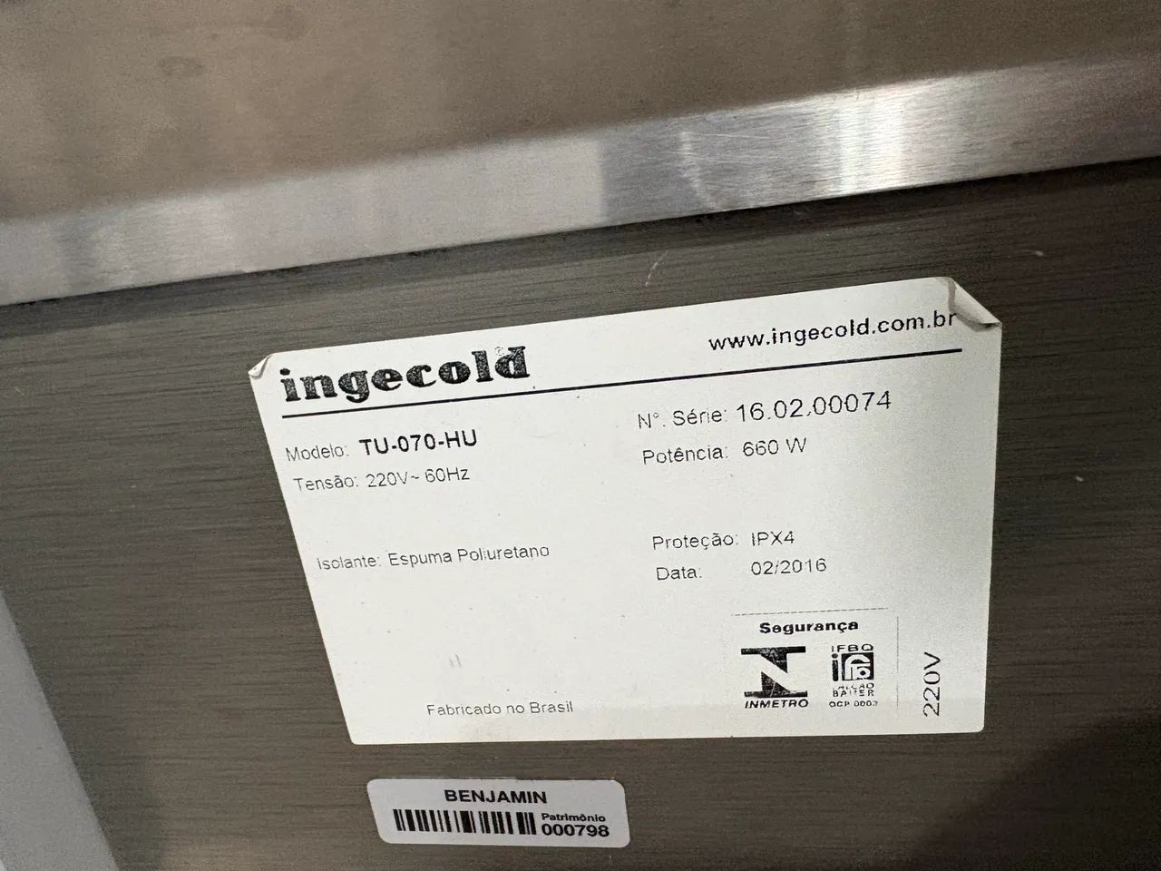 Vitrine Refrigerada Ingecold (Aceito Cartão)  - Foto 4