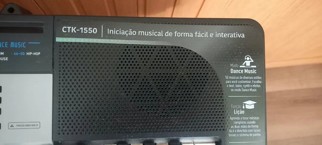 Teclado Cássio cTK-1550
