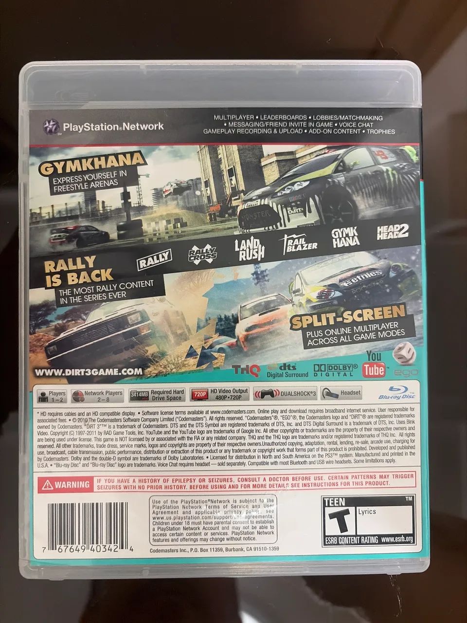 PS3 Dirt 3  - Foto 2