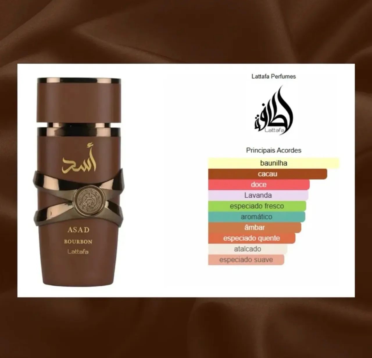 Lattafa Asad Bourbon Eau de Parfum 100 ml - Foto 2