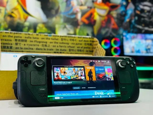 Steam Deck 256GB NOVO, Lacrado - em até 12x SEM JUROS - Consoles