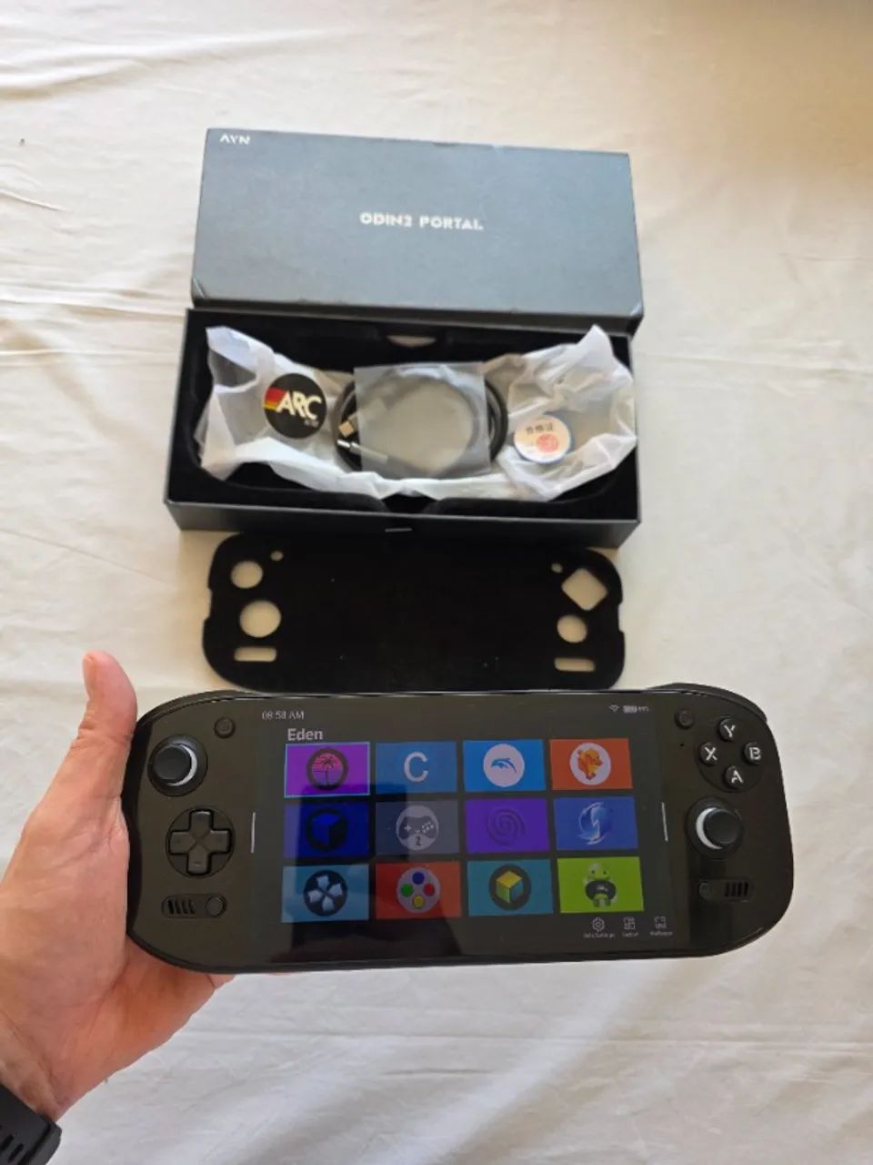 Ayn Odin 2 Portal Pro Snapdragon 8 Gen 2 12gb Ram 512gb Completo