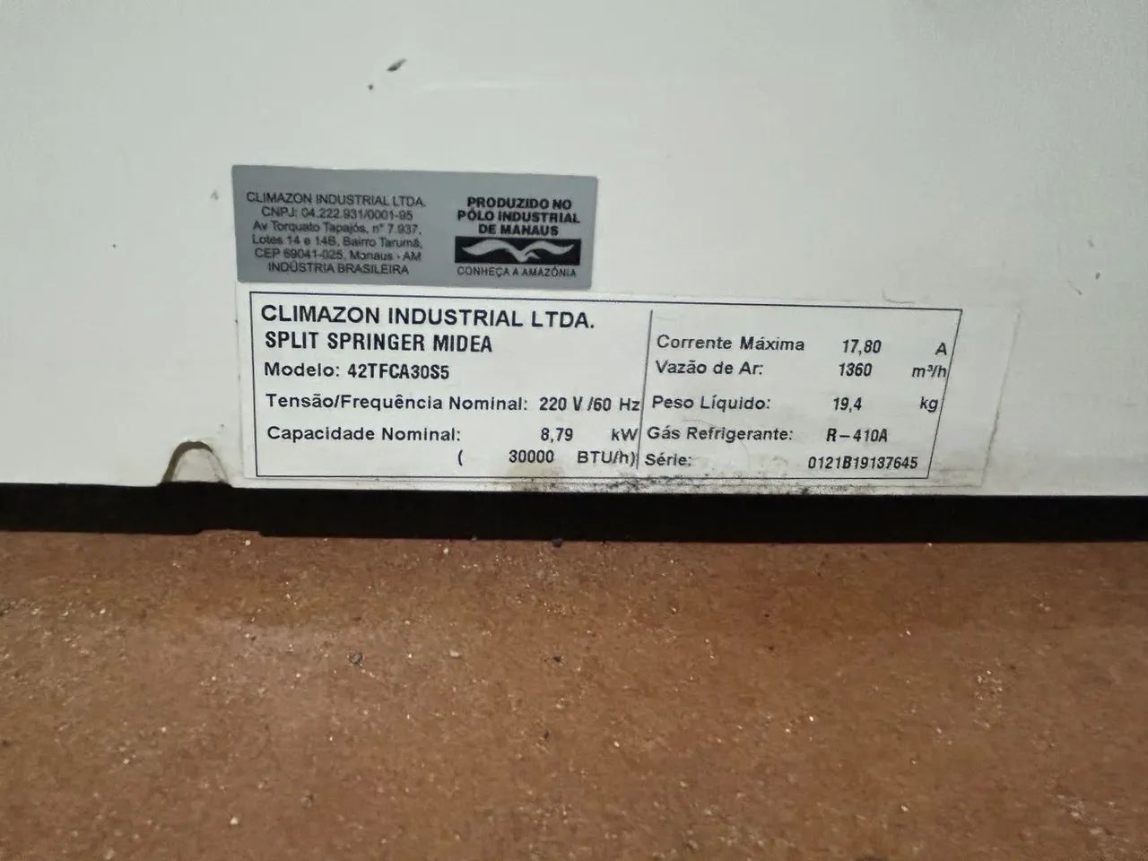Ar-condicionado 30mil BTU - Foto 2