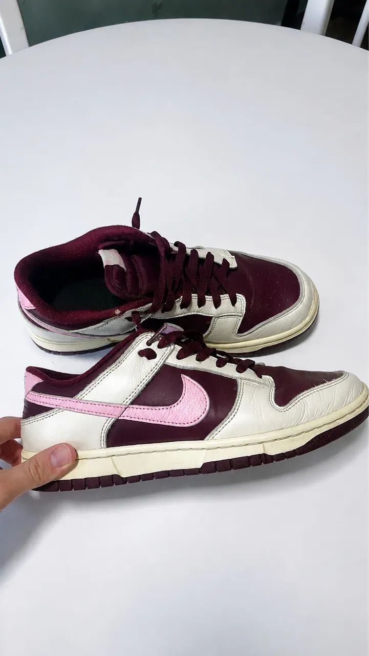Nike Dunk Low Premium Valentine's Day Vermelho Vinho 
