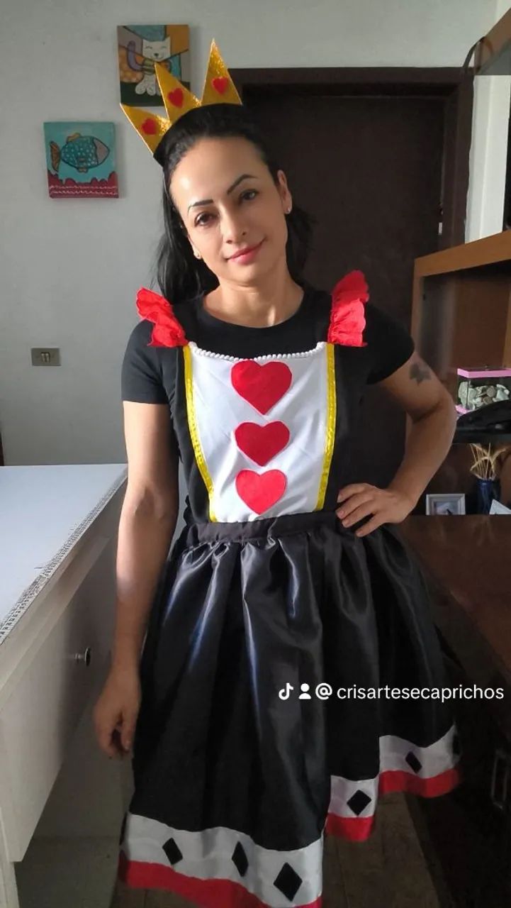 Fantasia rainha de copas  - Foto 2