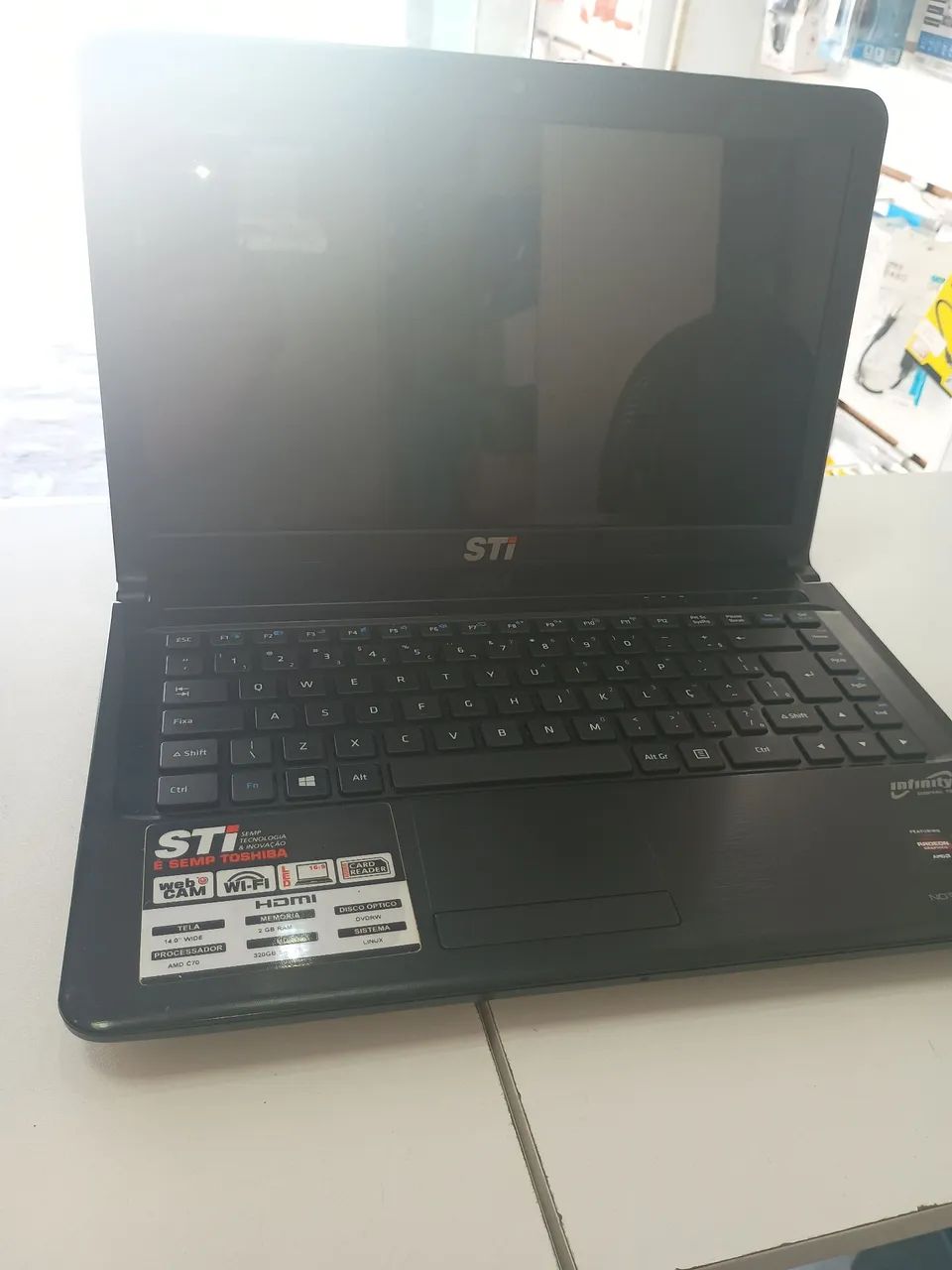 Notebook STI N401 8GB RAM + SSD 120GB  - Foto 4