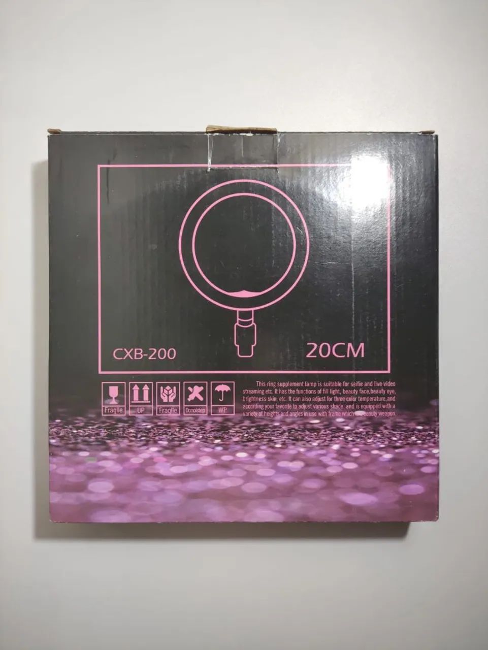 Vendo Ring Light Tripé de Mesa, modelo CXB-200 - Foto 5