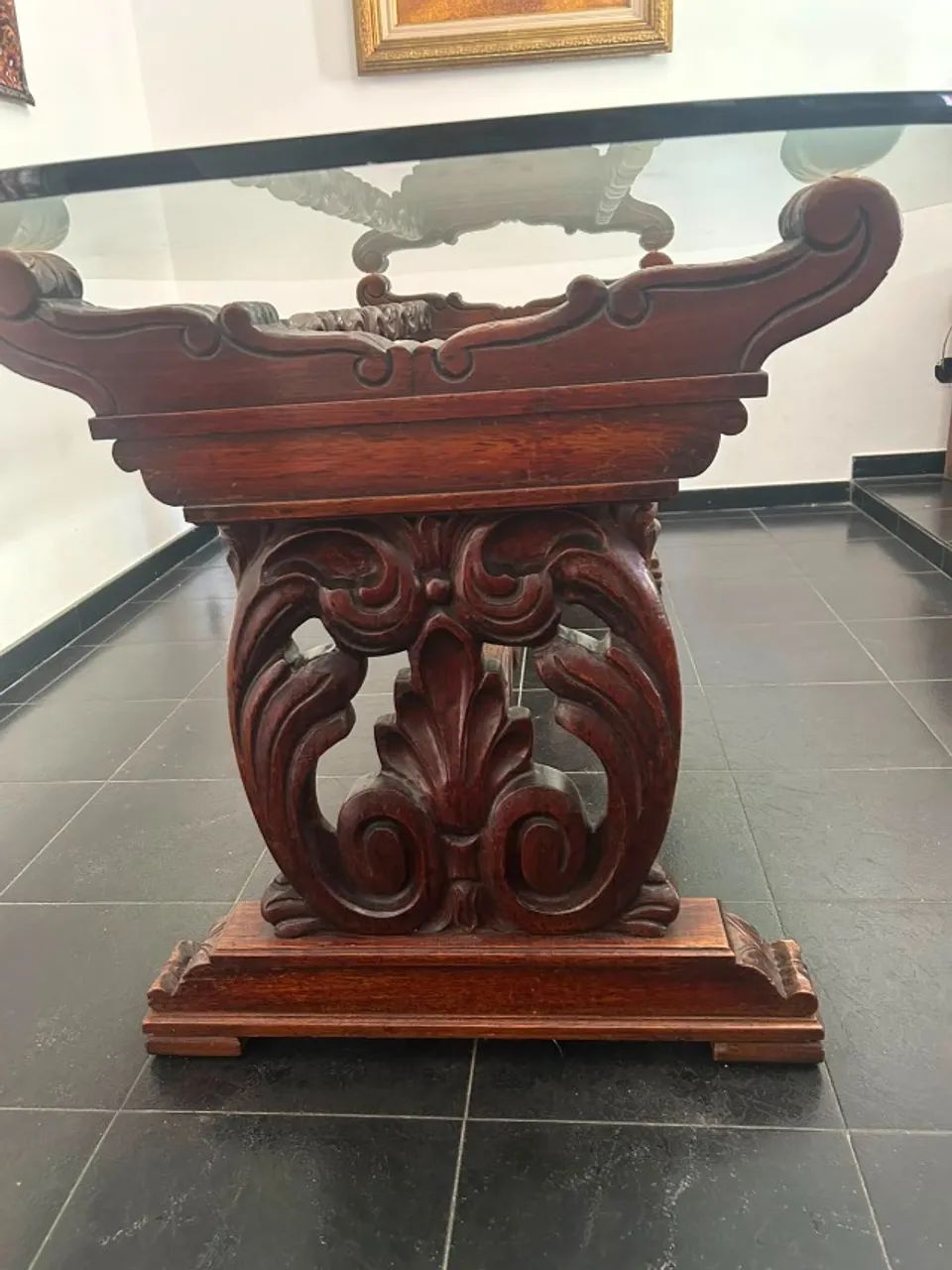 Mesa de Jantar e Divisória em madeira maciça!