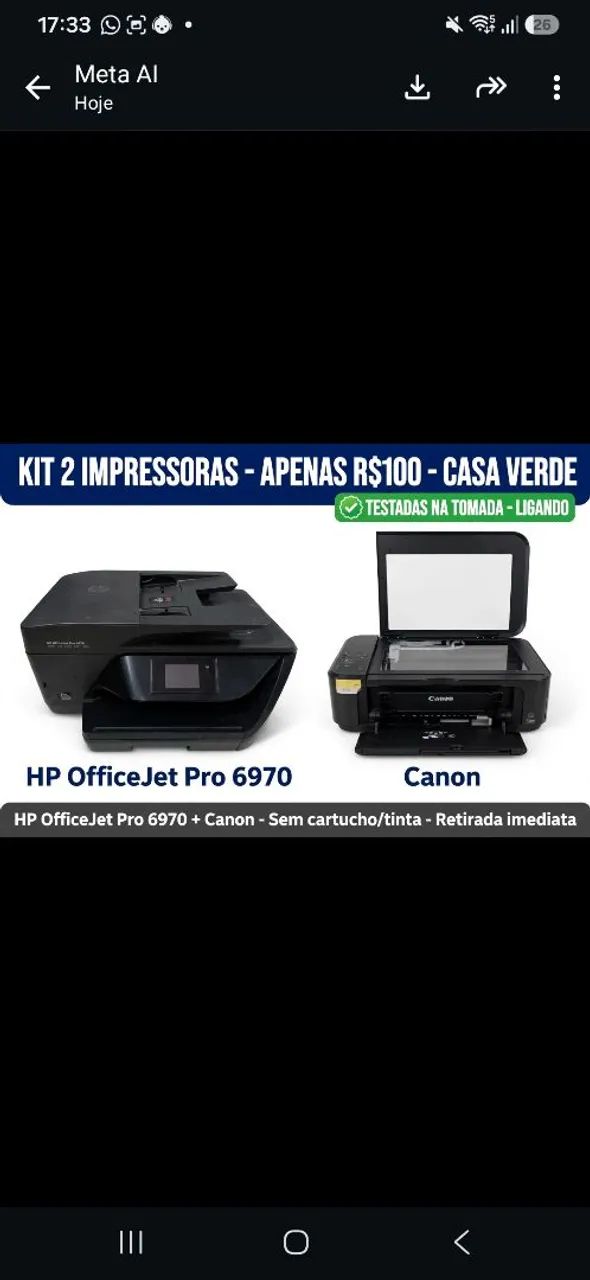 Impressoras 