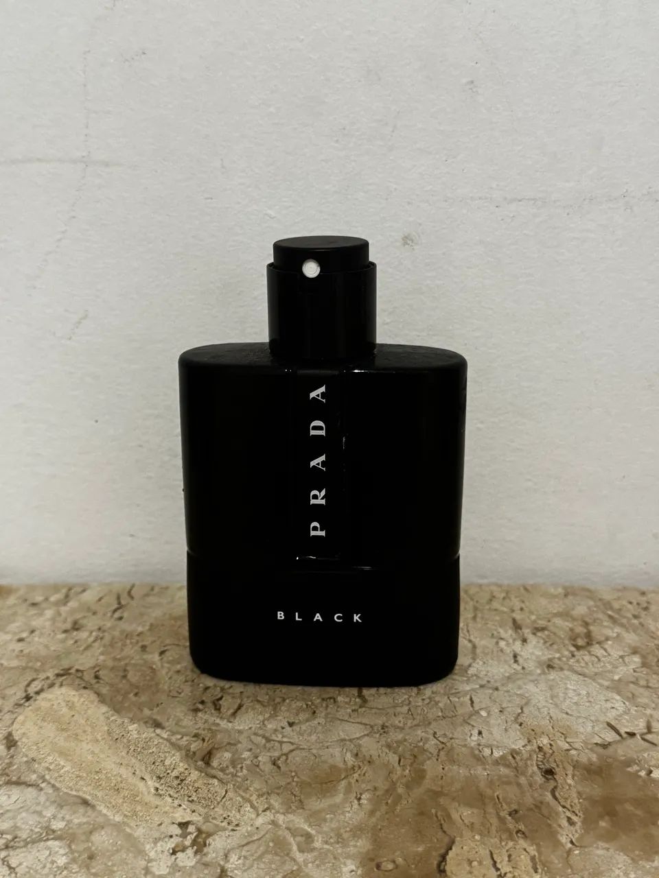 Frasco Perfume Prada Black Vazio - Original