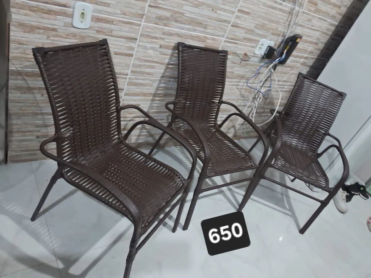 Jogo de cadeiras para área externa  - Foto 2