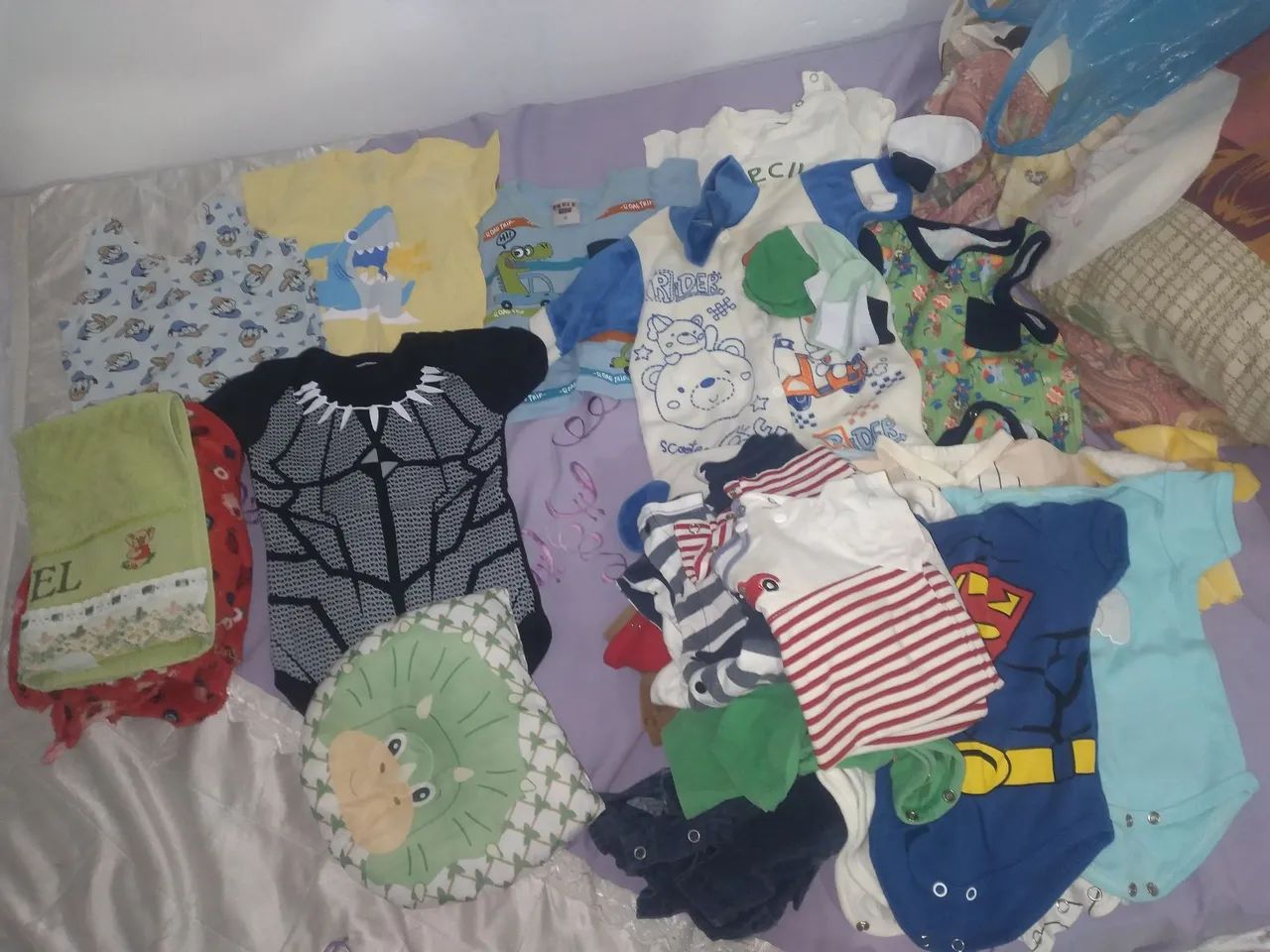 Lote de roupa bebe RN e 3 meses  - Foto 3