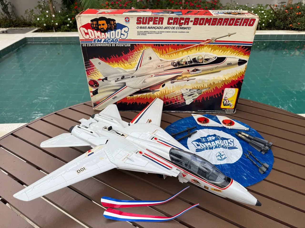 Comandos em Ação Estrela Super Caça-Bombardeiro - 1986 