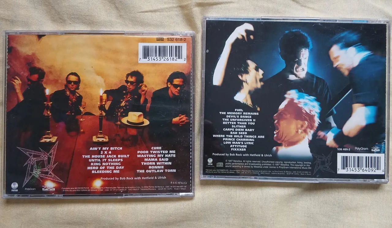 Cds Metallica  - Foto 2