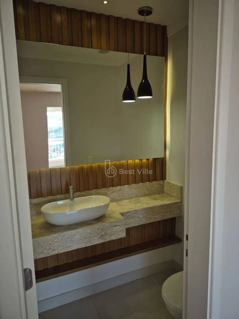 Apartamento com 3 dormitórios para alugar, 132 m² por R$ 11.150,00/mês - Alphaville - Sant - Foto 8