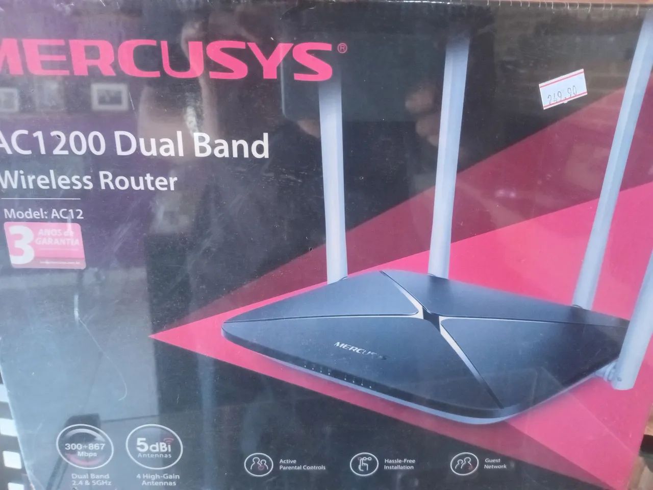 Roteador mercusys ac1200 dual band