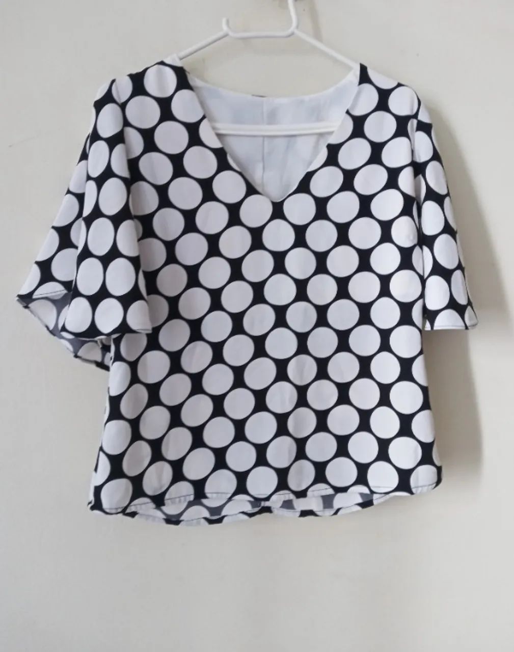 Blusa Decote V 38