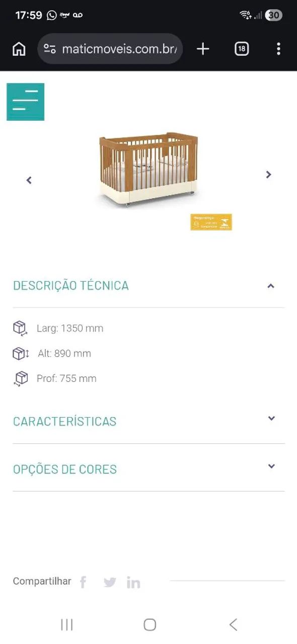 Berço Evolutivo Nido_Matic - Foto 3