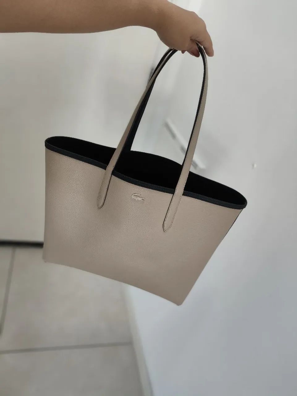 Bolsa Lacoste dupla face  - Foto 4
