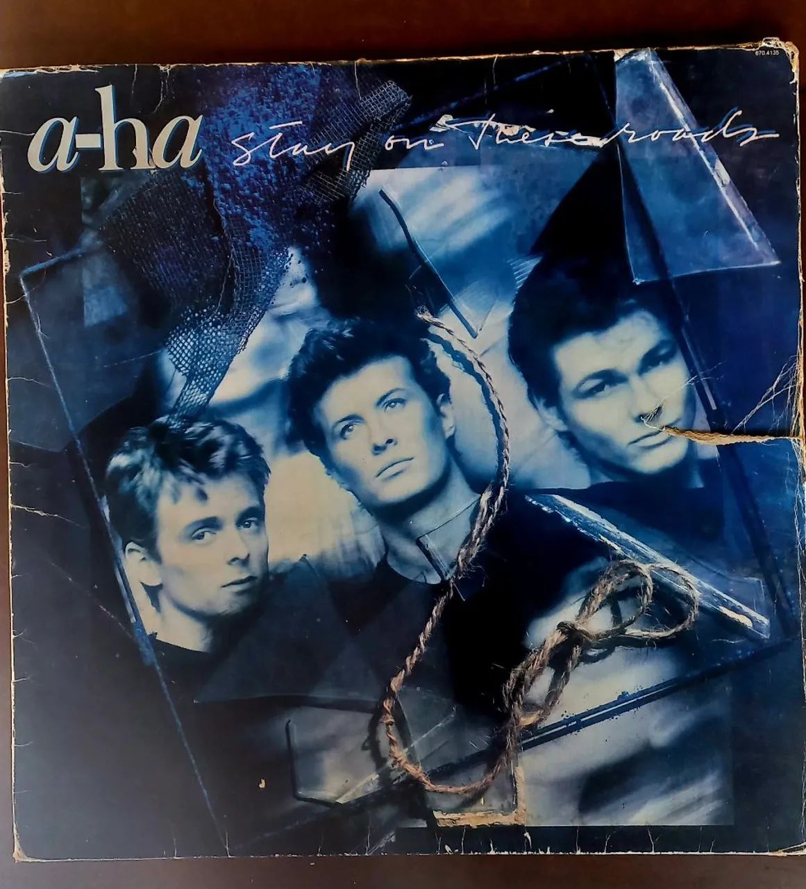 Disco de vinil LP a-ha.