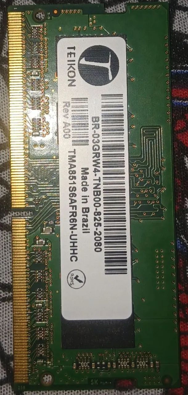 Memória ram ddr4 