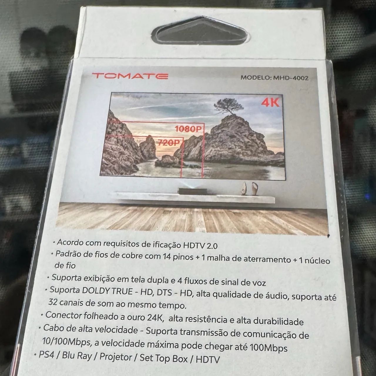 Cabo HDMI 2.0 4K (2 Metros) - Foto 2