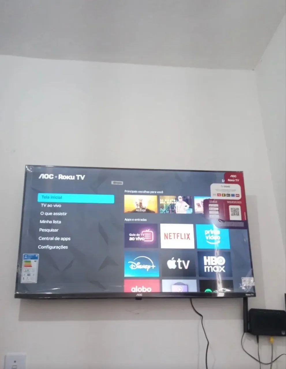 Tv AOC Roku full Led 43 Polegadas 