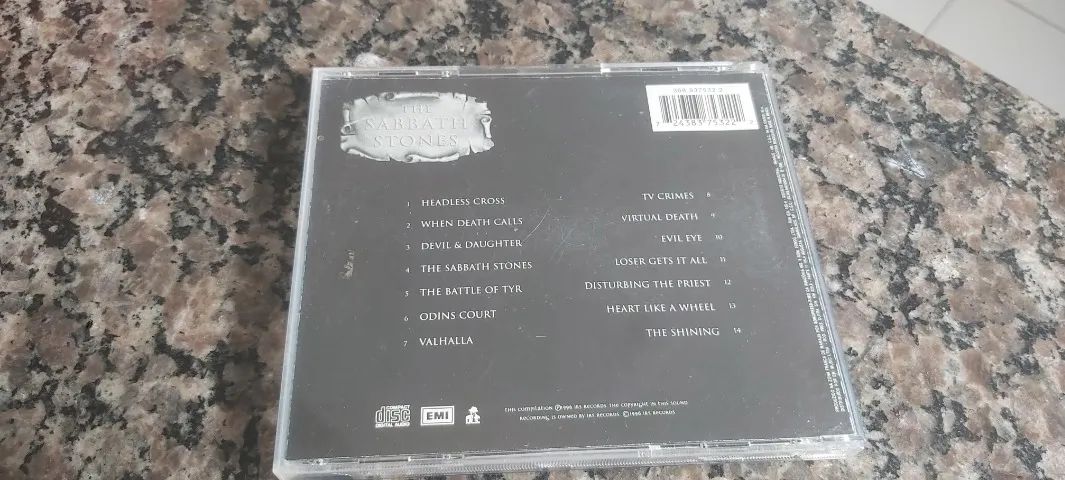 Cd Black Sabbath - The Sabbath Stones PERFEITO - Foto 2