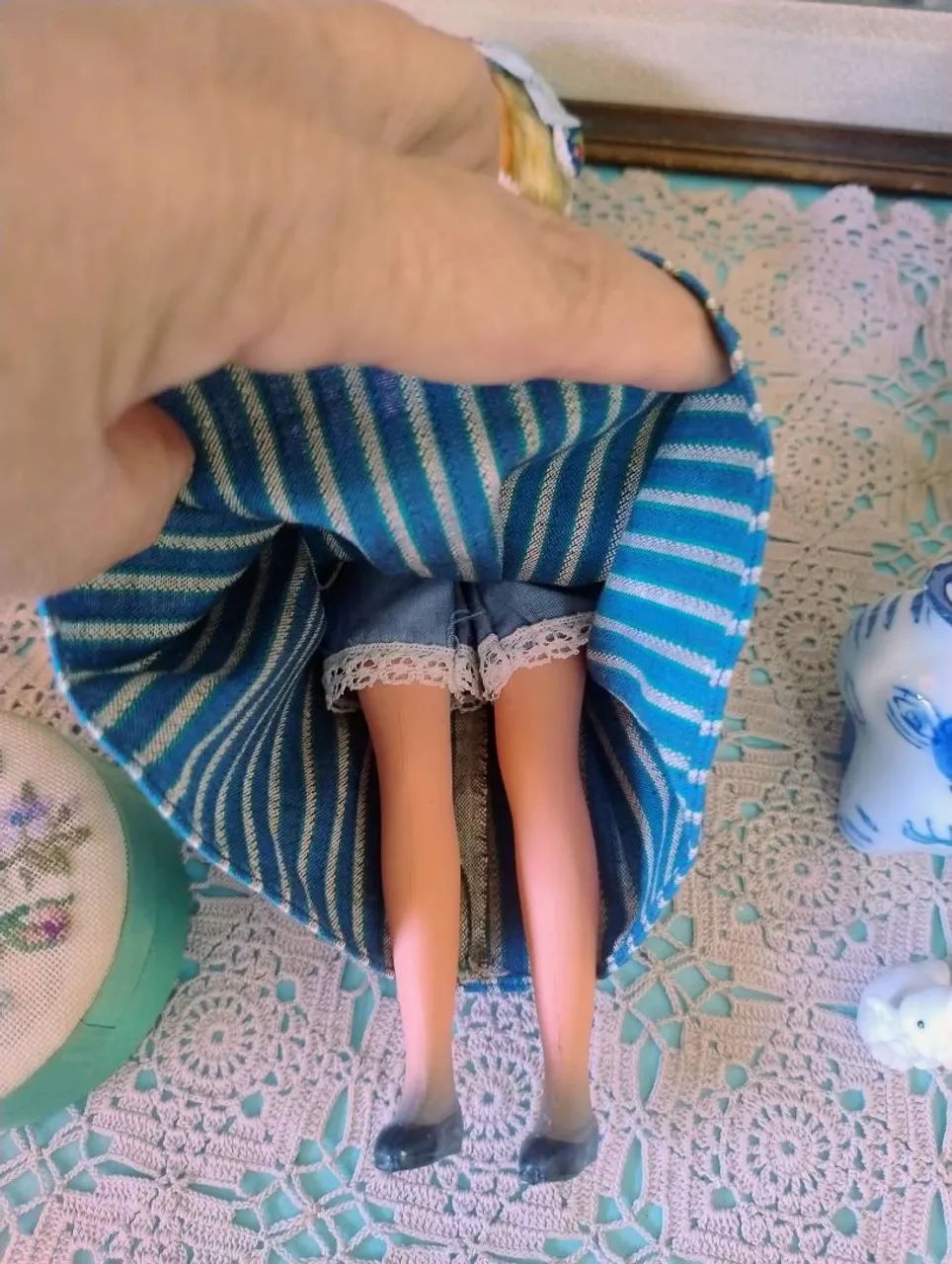 Boneca alemã antiga  - Foto 4