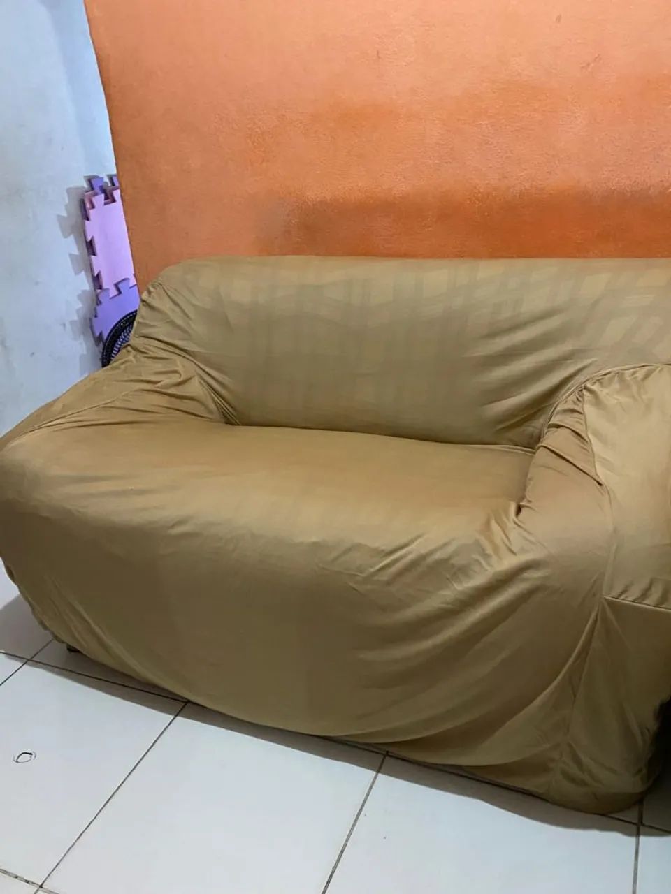 Sofá de 2 e 3 lugares troco por algo do meu interesse  - Foto 4