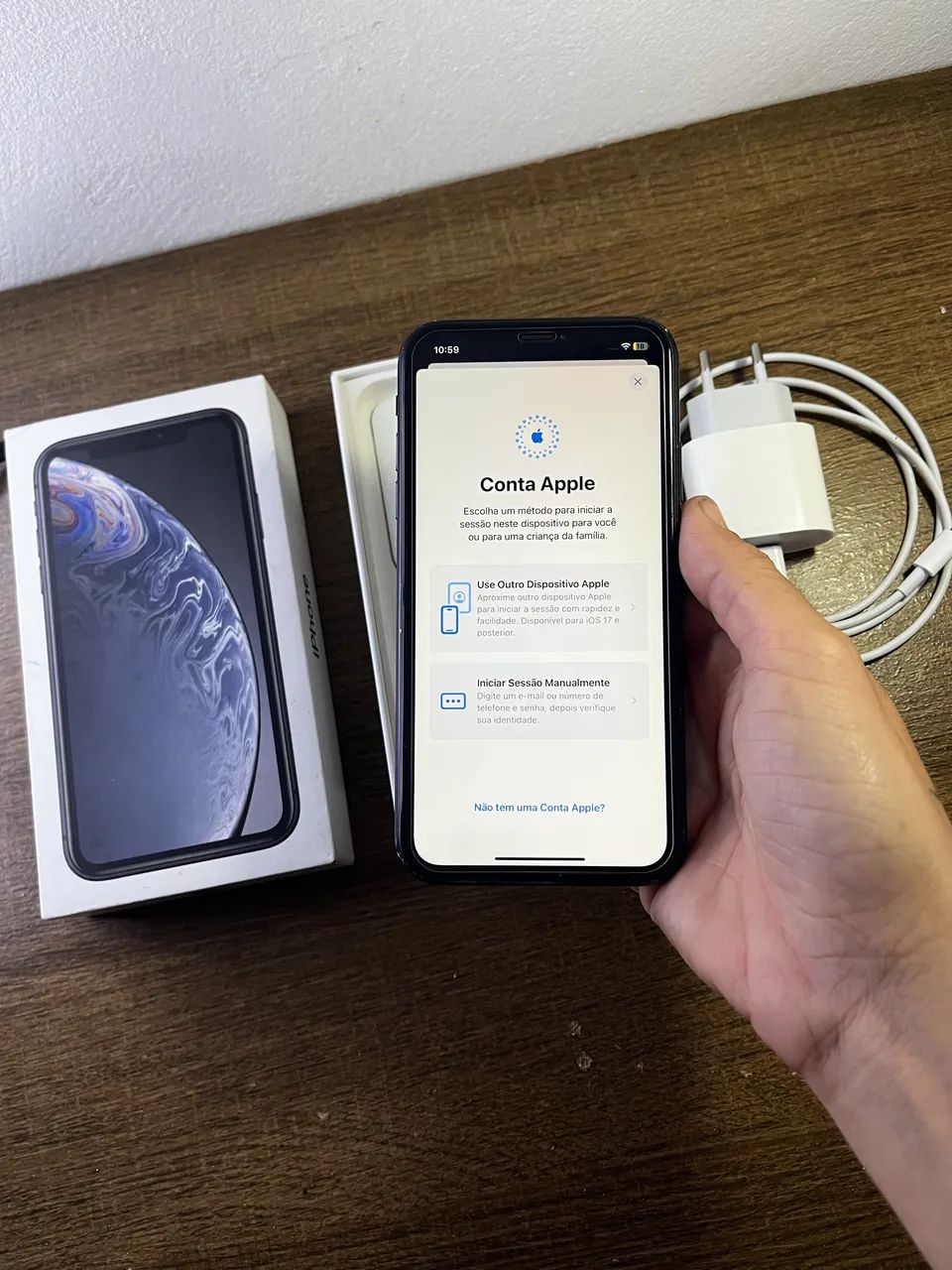 iPhone XR Preto + Caixa e Carregador Original  - Foto 5