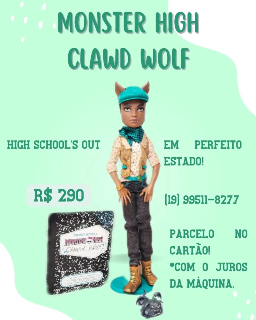Monster High - Clawd Wolf
