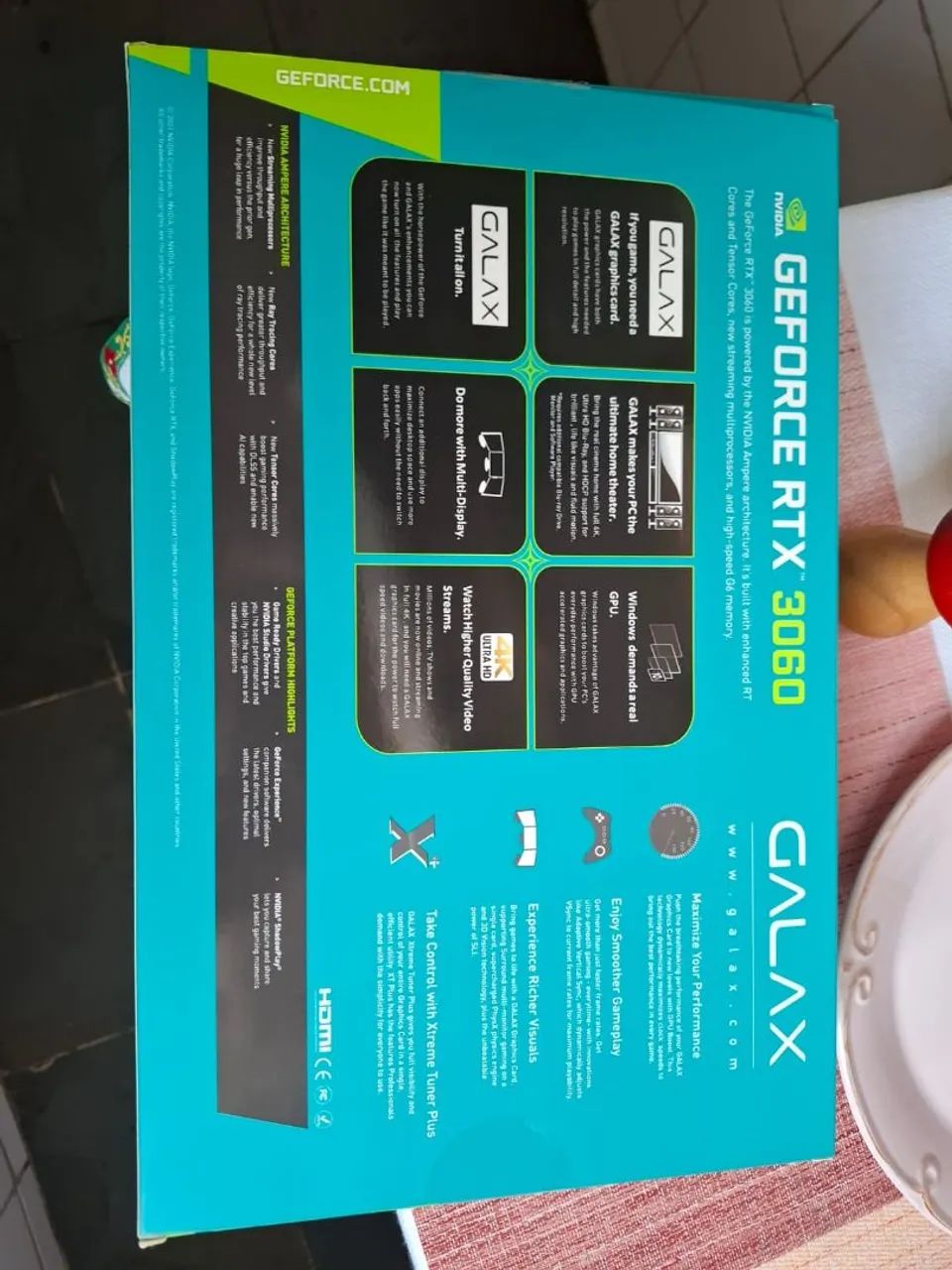 Placa de Vídeo Rtx 3060 12GB funciona perfeitamente - Foto 2
