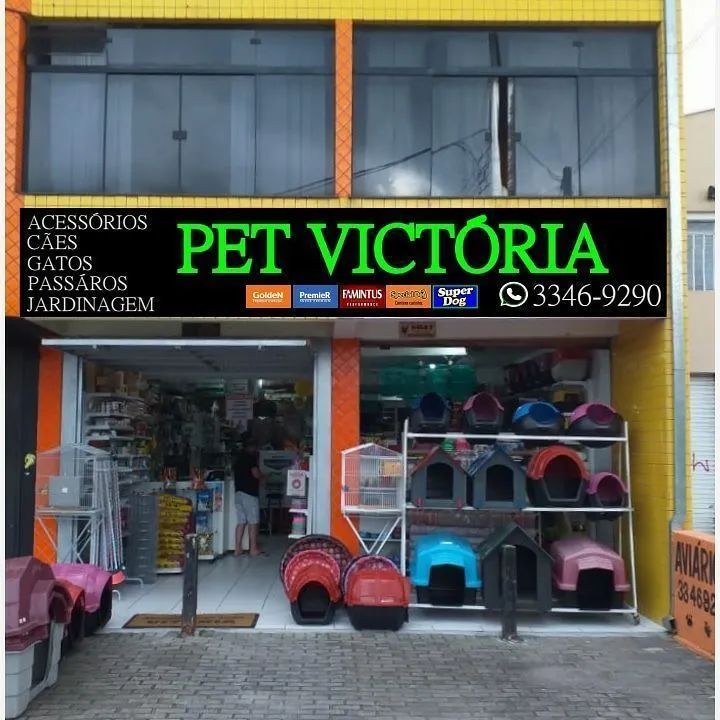 Aviário petshop loja com banho e tosa 