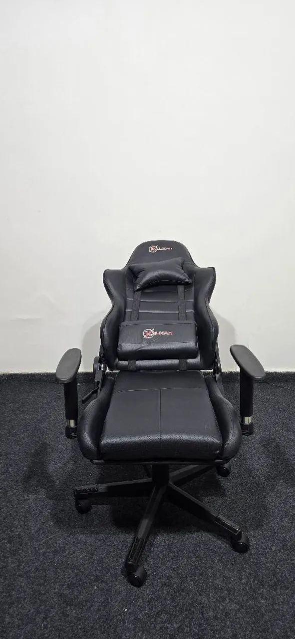 Cadeira Gamer Kalkan Aesir 2D Preta  - Foto 5