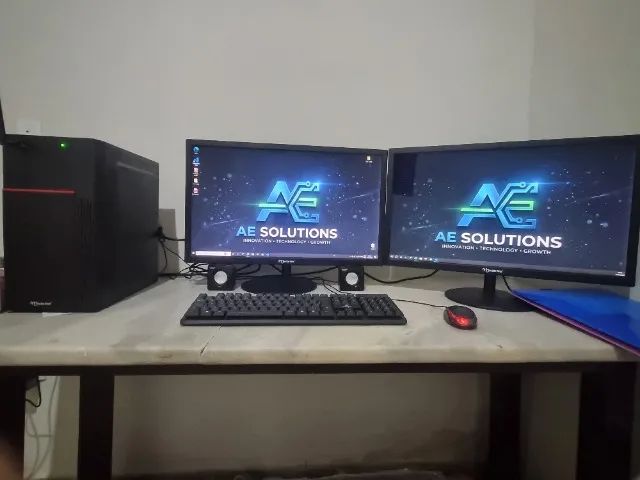 Computador 16GB Core i7 2 Monitores