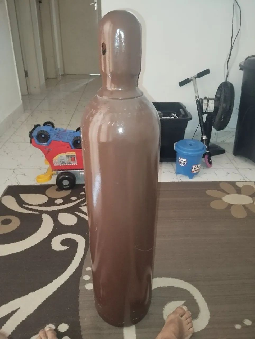 Cilindro de argônio 